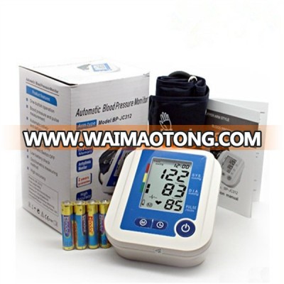 Digital Arm Blood Pressure Upper Automatic Monitor Heart Beat Meter LCD BP-JC312 CE